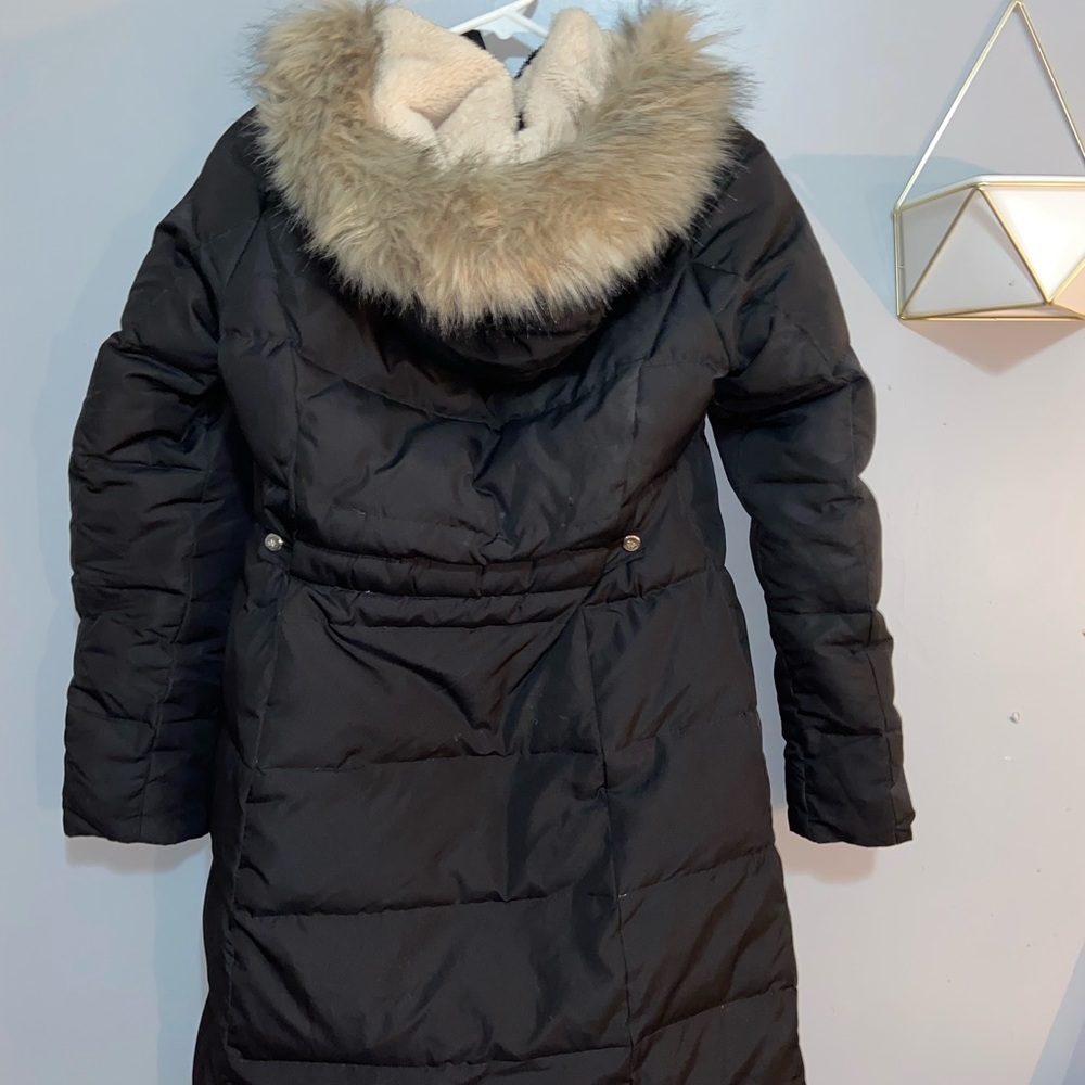 Ralph Lauren long coat size S black